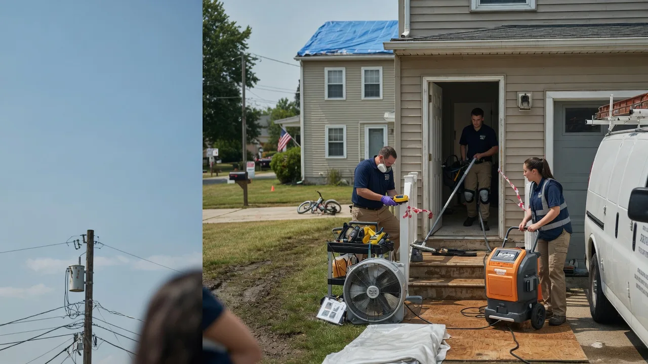 Water Damage Repair in Barnesville, PA near me
